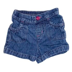 Blue Jean Denim Cute Bubble Shorts by Jumping Bean